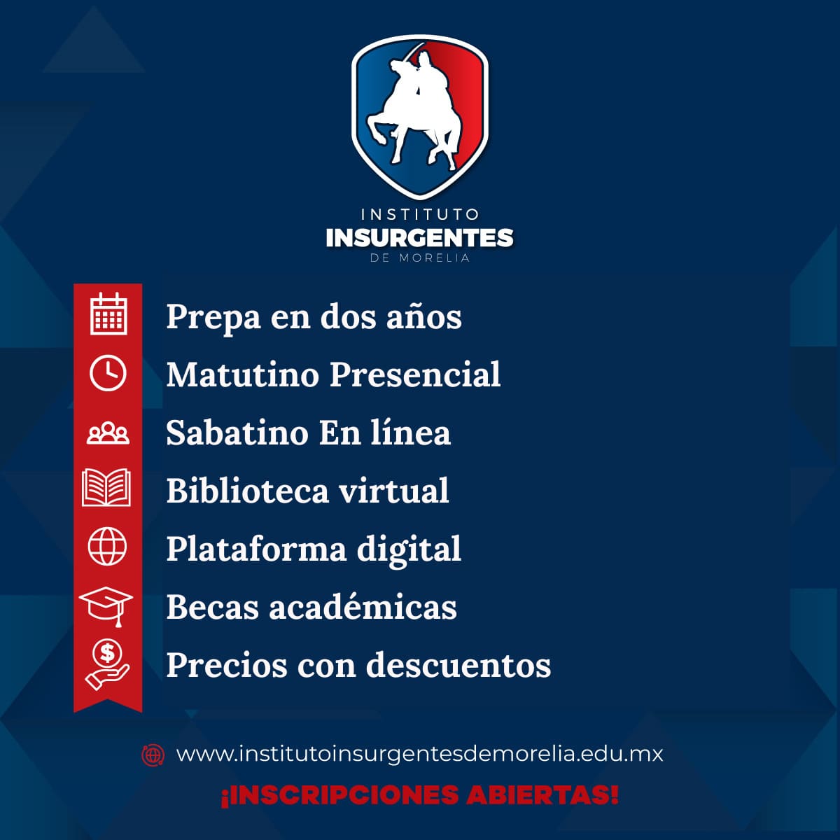 Características instituto insurgentes